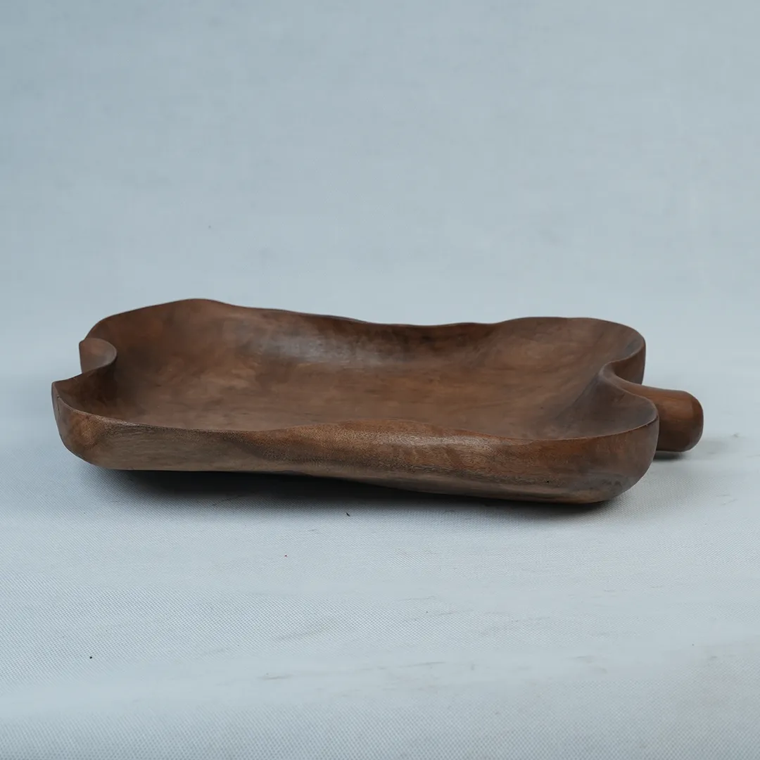 ظرف دفرمه تکنسخه چوب گردو — عکس ۲