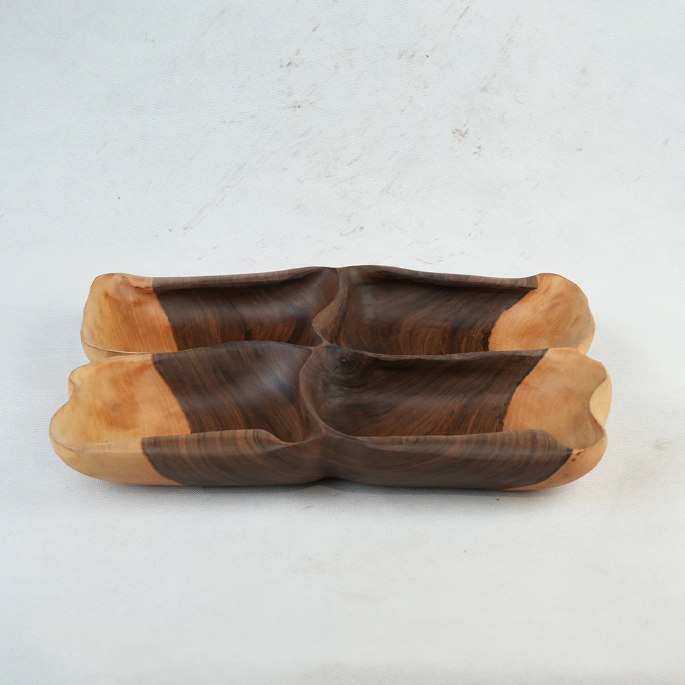 اردوخوری ۴ خانه تکنسخه چوب گردو