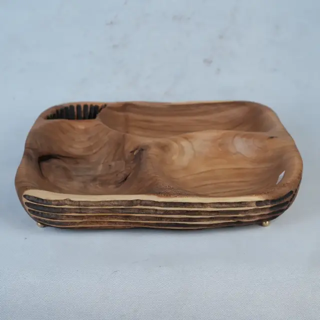اردوخوری دفرمه تک‌نسخه چوب گردو