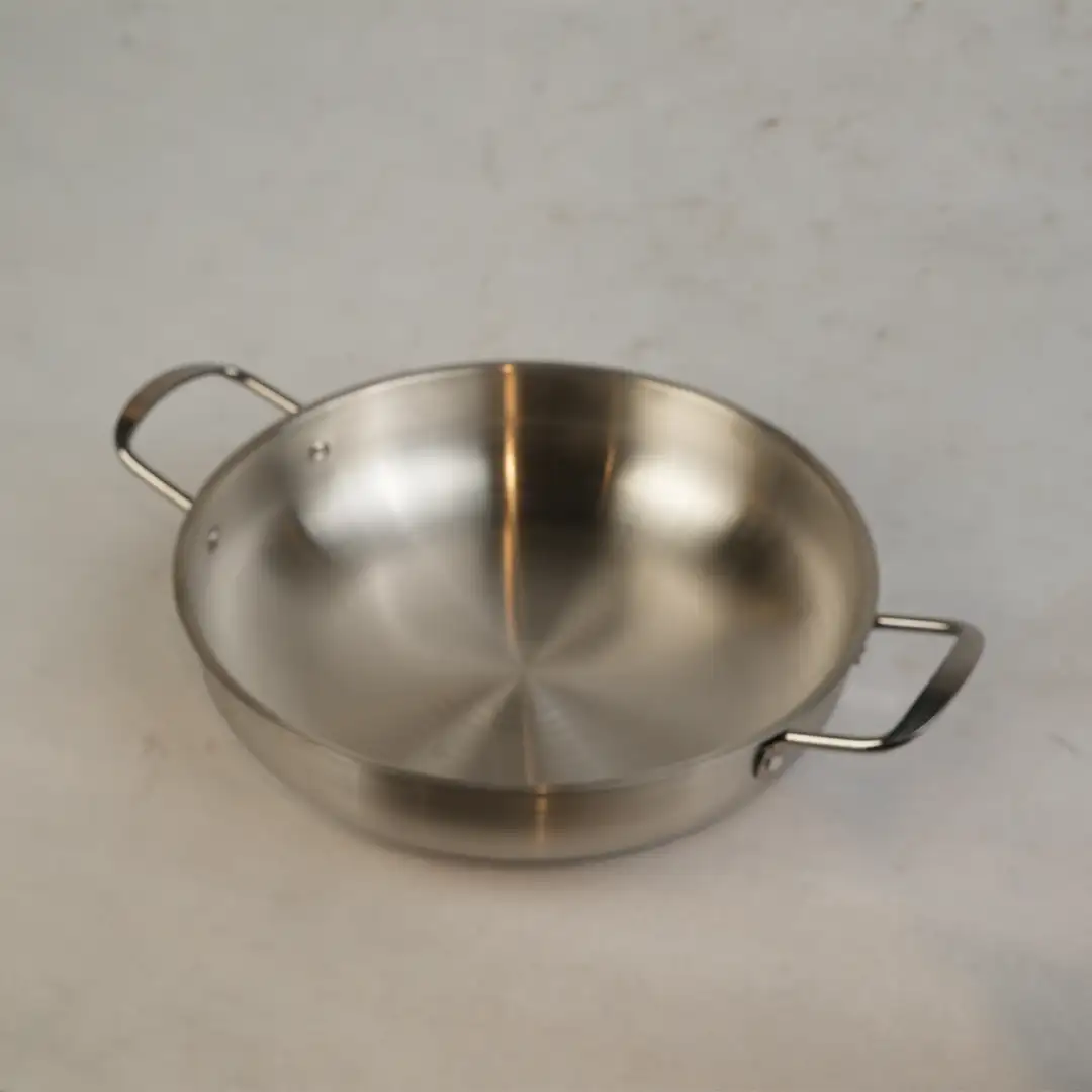 مایتابه استیل دو دسته — عکس ۲